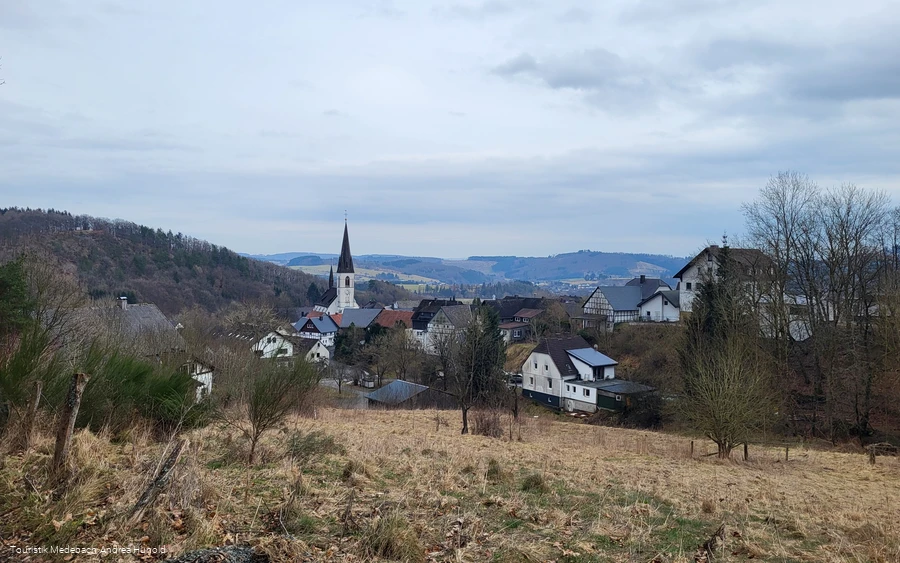 Ausblick auf Düdinghausen