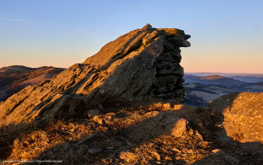 Sonenaufgangsstimmung auf dem Olsberg