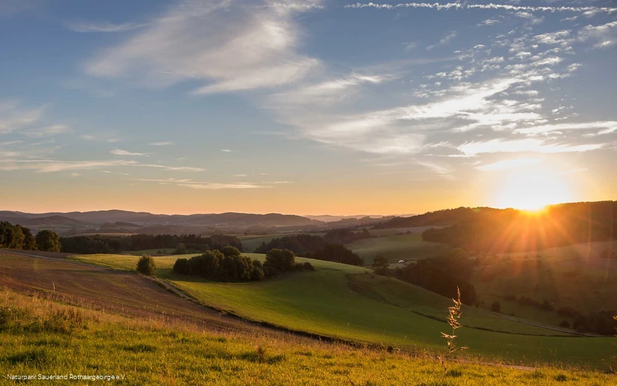 Abendstimmung im Melbecketal Abendstimmung im Melbecketal