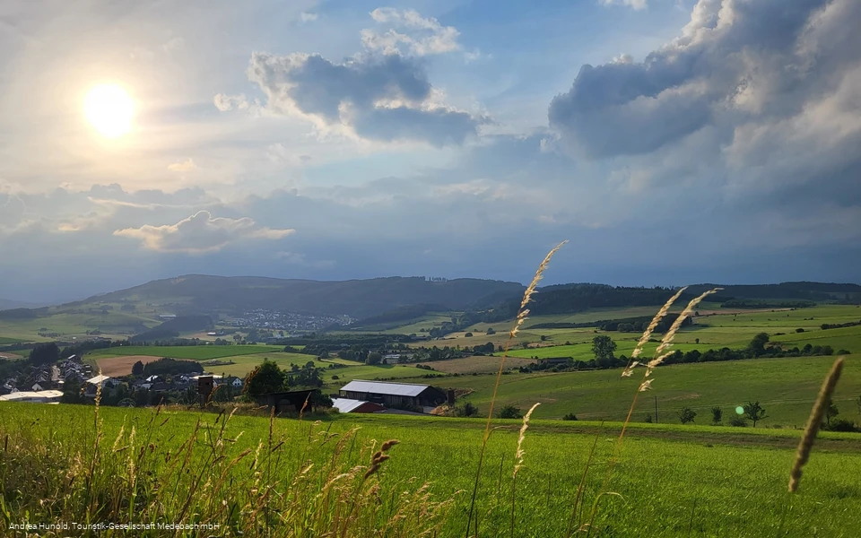 Schöne Ausblicke beim Wandern in Medebach-Oberschledorn