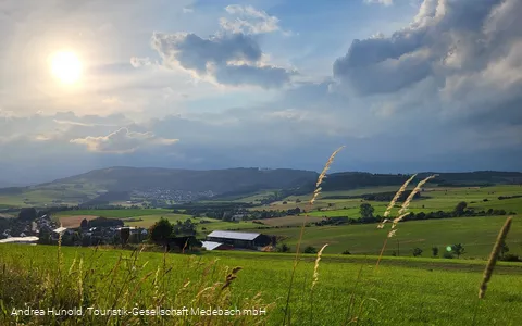 Schöne Ausblicke beim Wandern in Medebach-Oberschledorn
