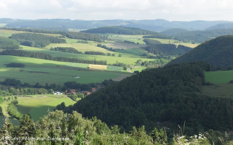 Vom Winterscheidt Blick in den Naturpark
