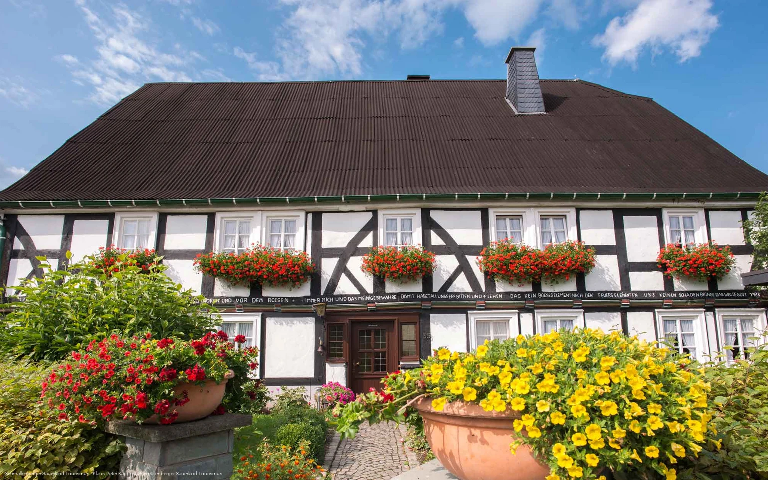 Fachwerkhaus an der Kapelle in Fleckenberg