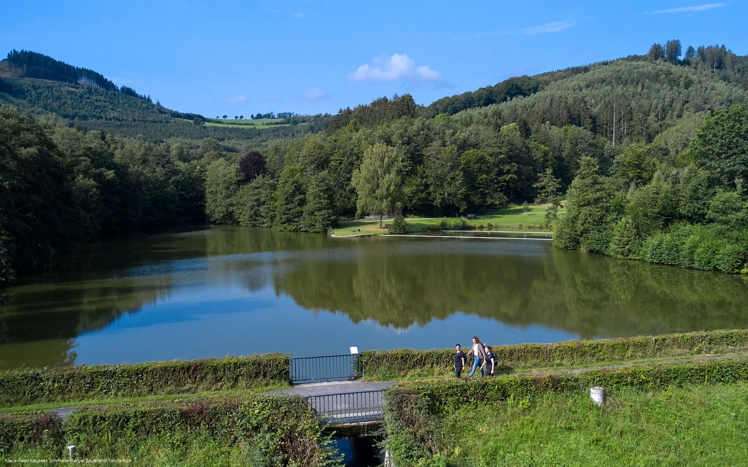 Esmecke Stausee (Einberg See) bei Eslohe - Wenholthausen