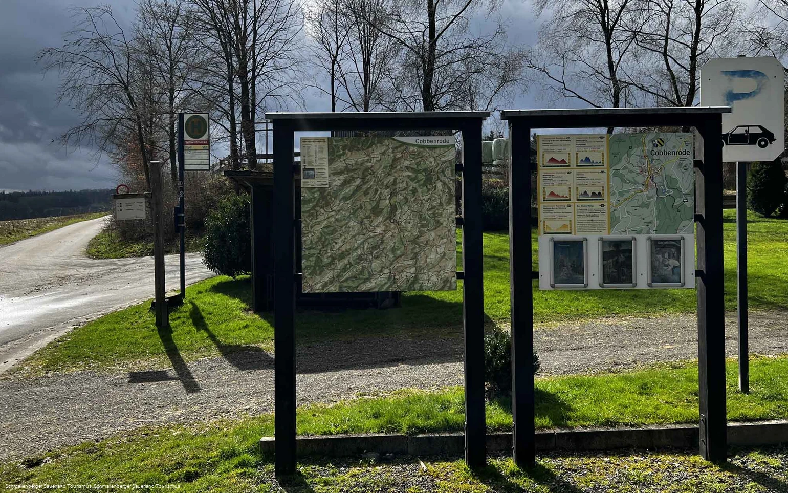 Wanderportal und Wanderparkplatz Schwartmecke