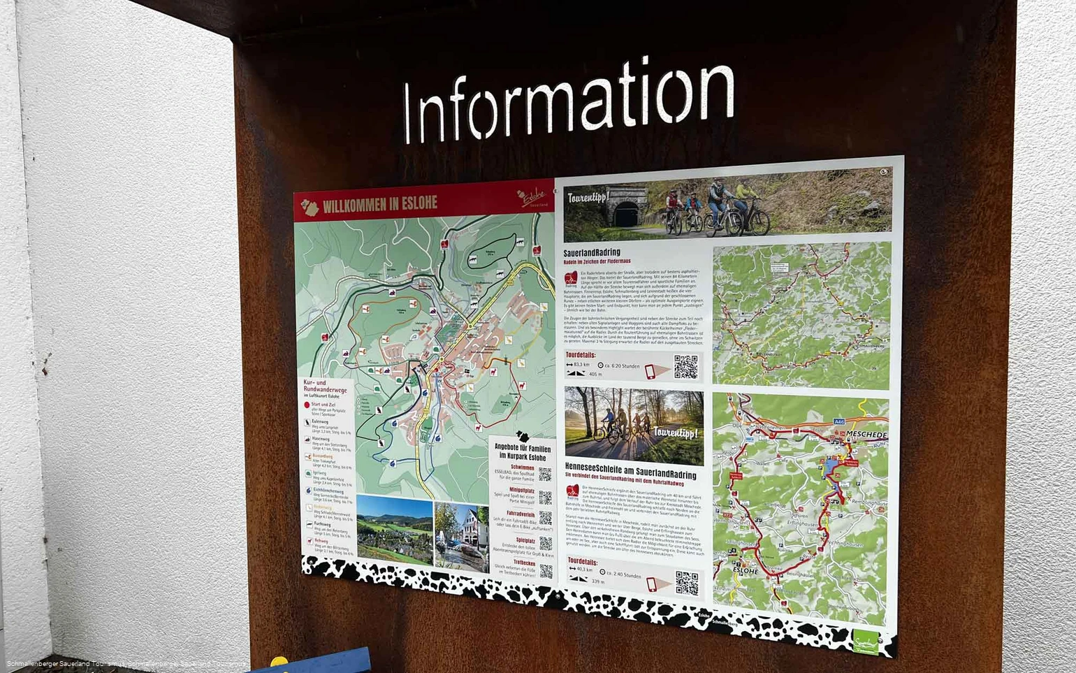 Wanderportal Eslohe an der Sparkasse