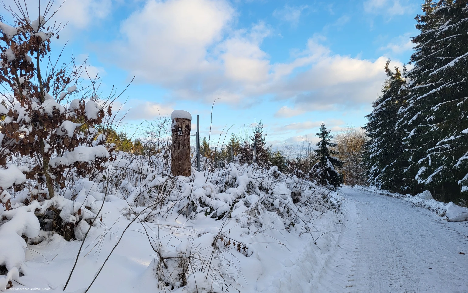Winterlandschaft in Medebach