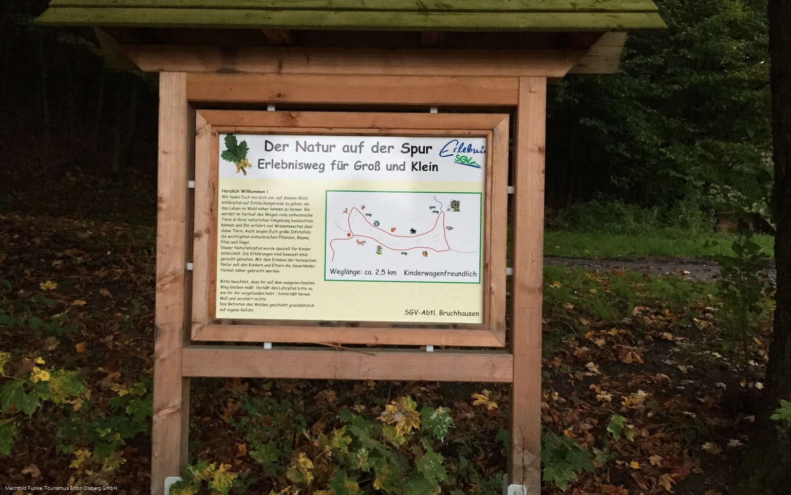 Infotafel für Kinder