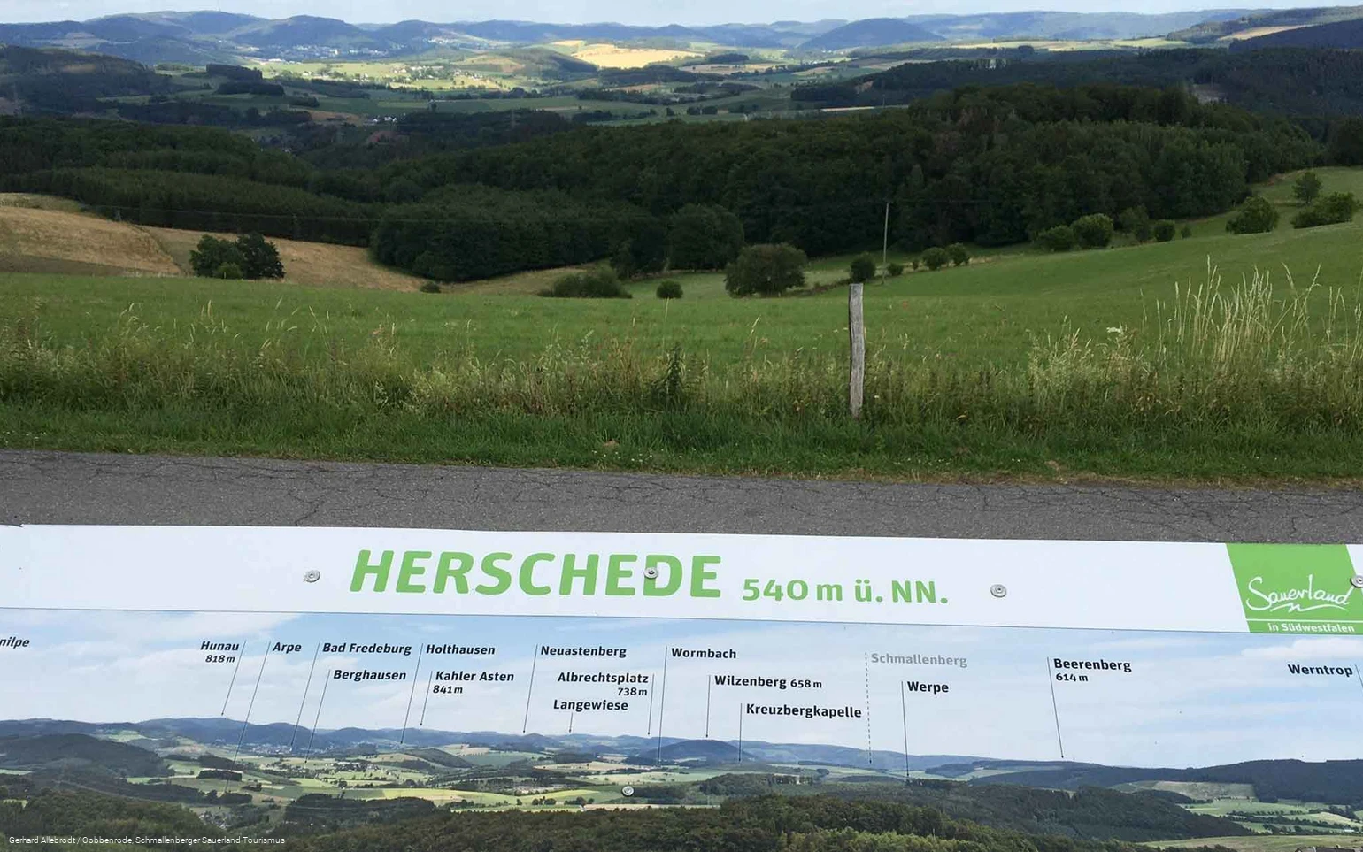 Infoschild in Herschede