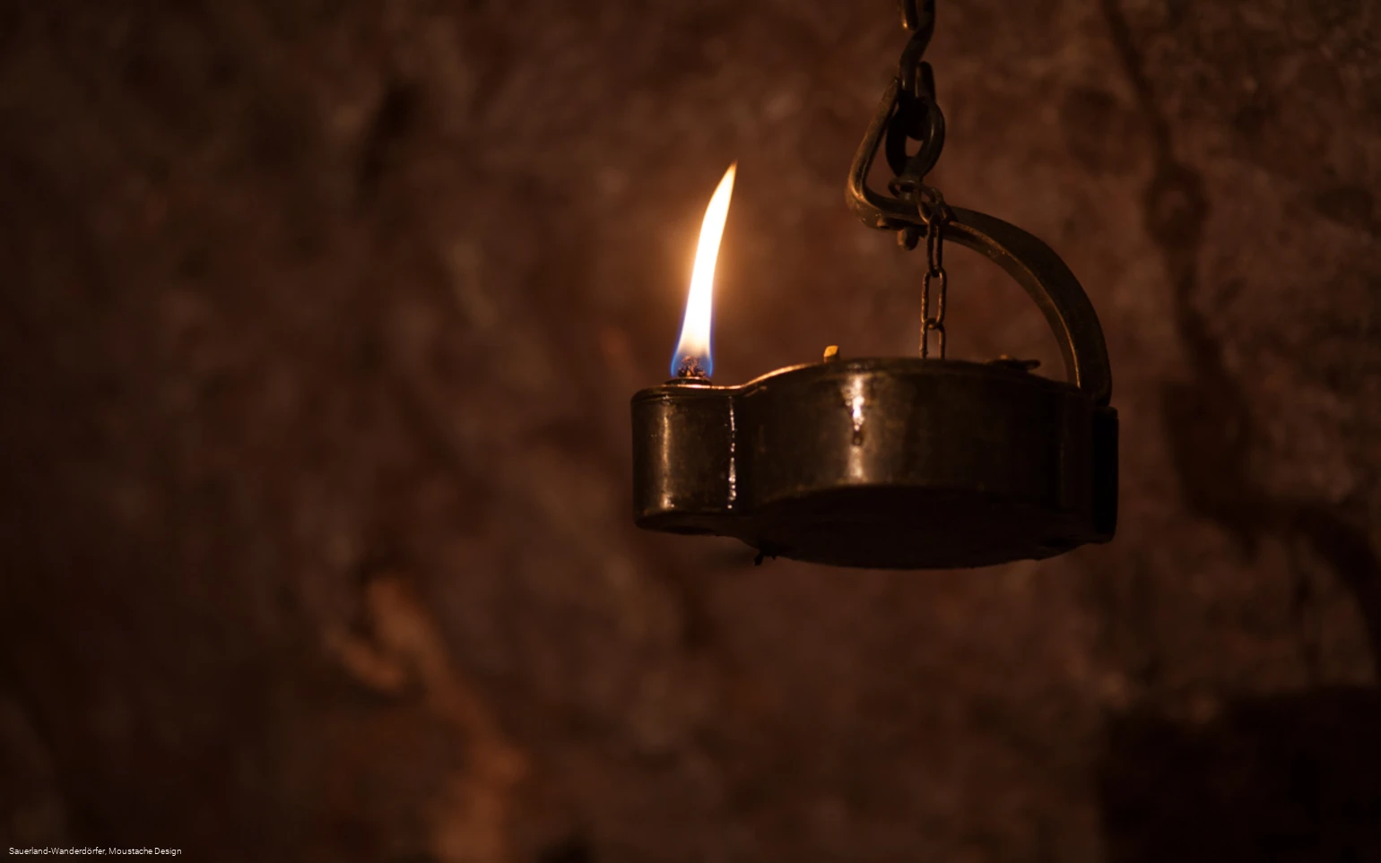 Eine Froschlampe im Philippstollen