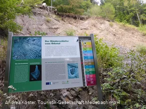 Geologischer Aufschluss - Steinbruch Orketal