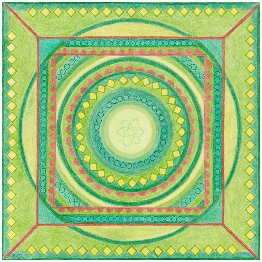 Mandala vom Sauerland-Seelenort Krutenberg  in Medebach