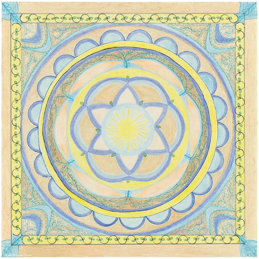 Mandala der Unterkirche Hallenberg