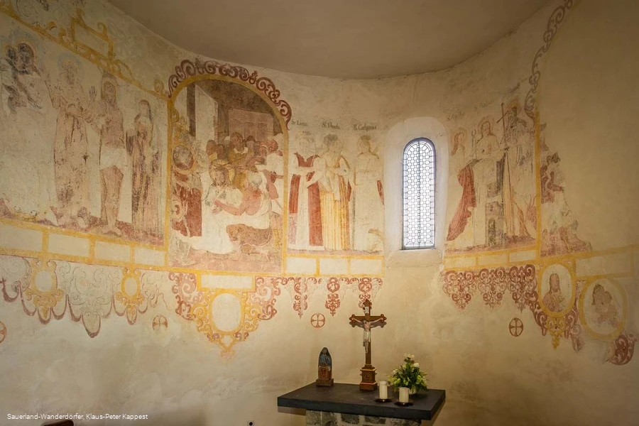 Wandmalerei St. Rochuskapelle