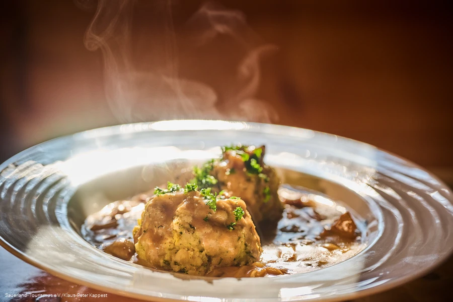 Dampfende Winterknödel
