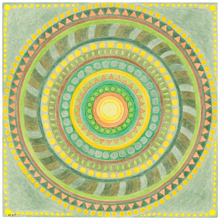 Mandala vom Sauerland-Seelenort Ginsterkopf