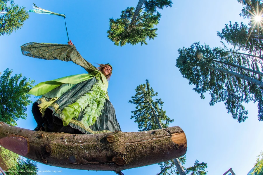 Briloner Waldfee in eienm gr&uuml;nen Kleid