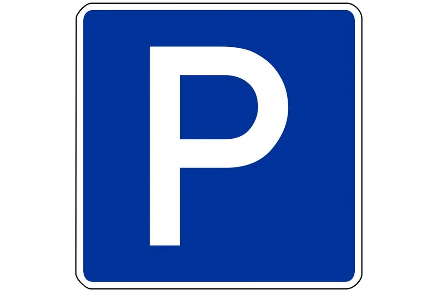 Parkplatz Schild