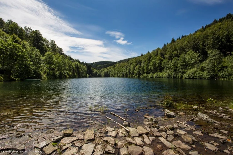 Blick auf den Schmalah See