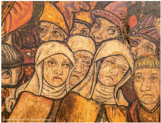 Kirche Hallenberg Wandmalerei