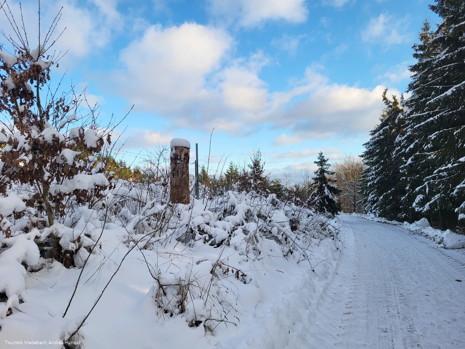 Winterlandschaft in Medebach