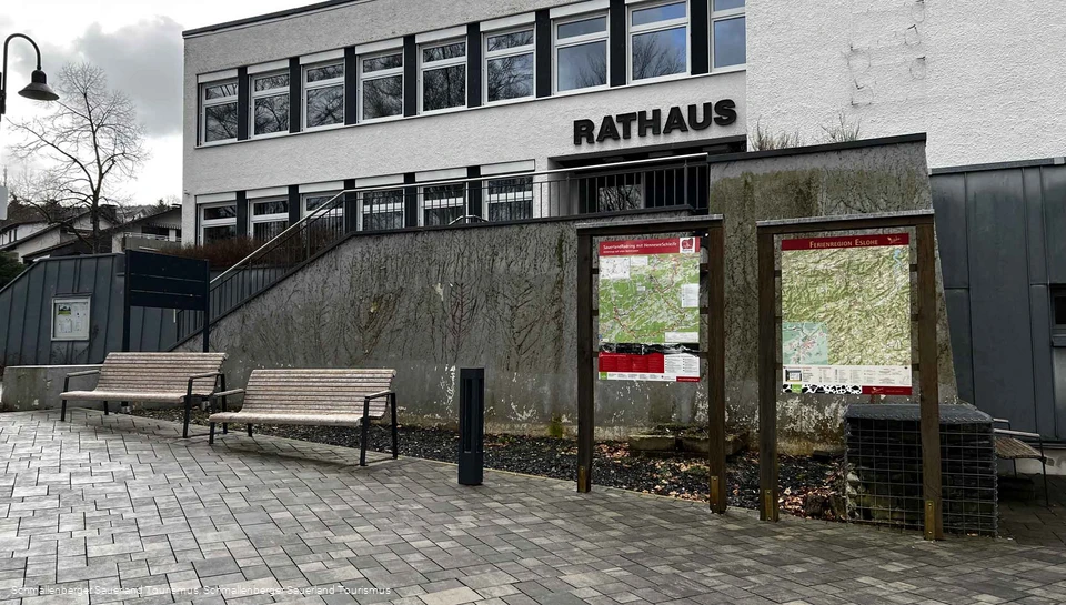 Wanderportal Eslohe am Rathaus / der Touristinformation