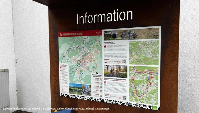 Wanderportal Eslohe an der Sparkasse