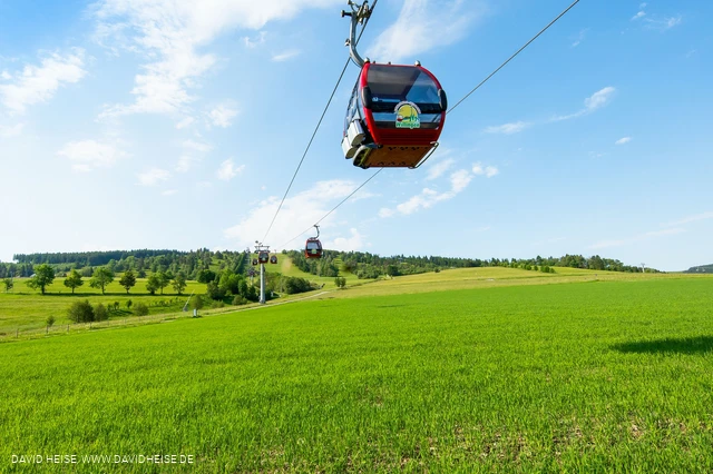 Gondel der Ettelsberg-Seilbahn