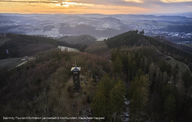 Ausblick vom Wallburgturm
