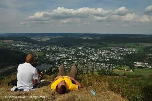 Blick vom Olsberggipfel