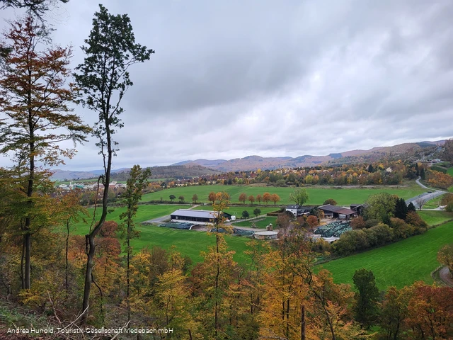 Ausblick vom Weddelberg