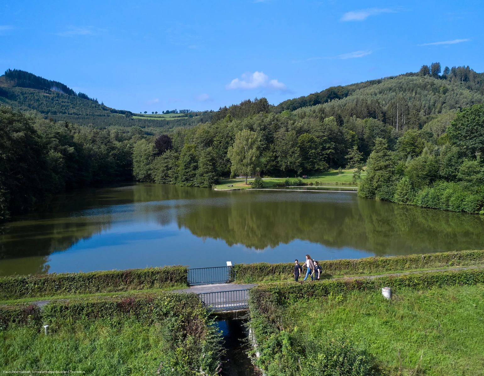 Esmecke Stausee (Einberg See) bei Eslohe - Wenholthausen
