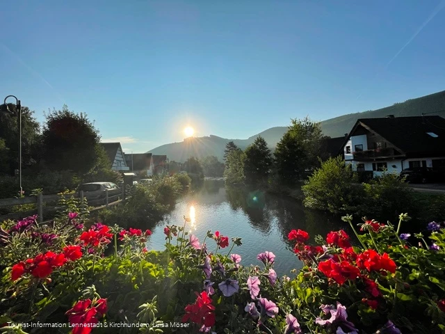 Lenne in Saalhausen