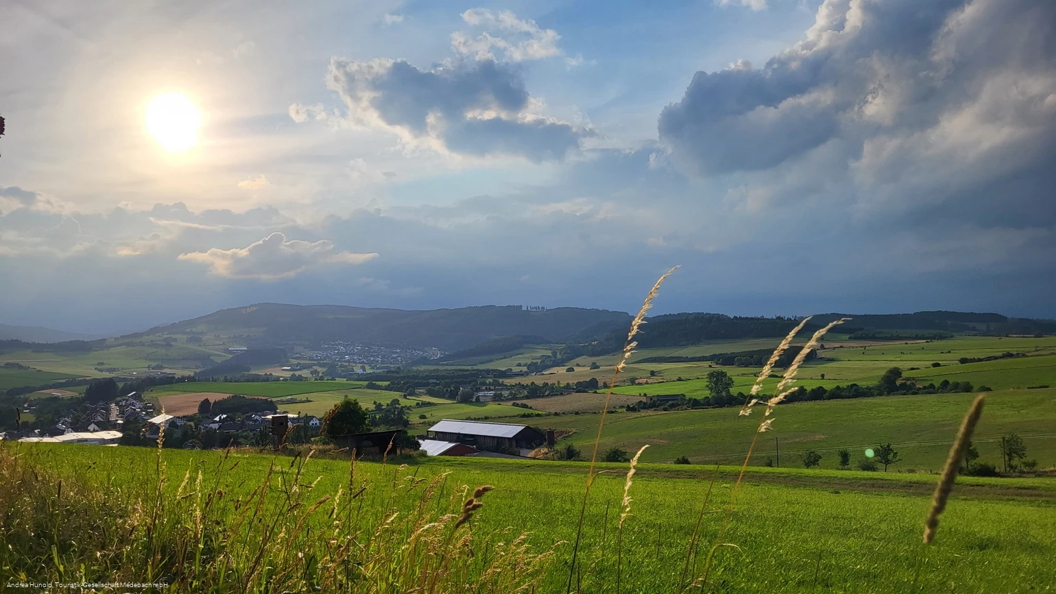 Schöne Ausblicke beim Wandern in Medebach-Oberschledorn
