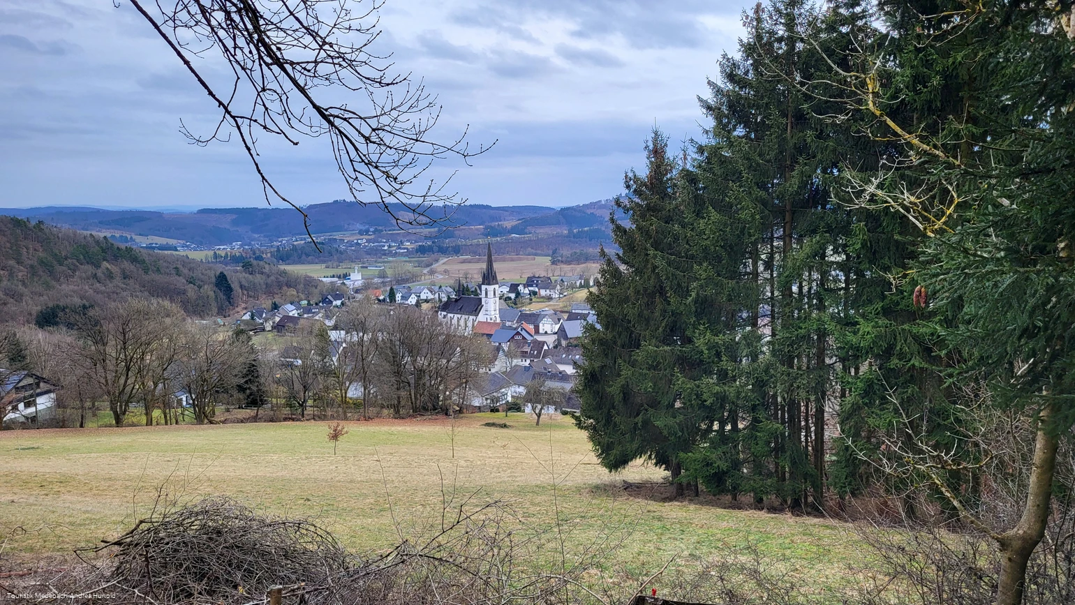 Blick auf Düdinghausen