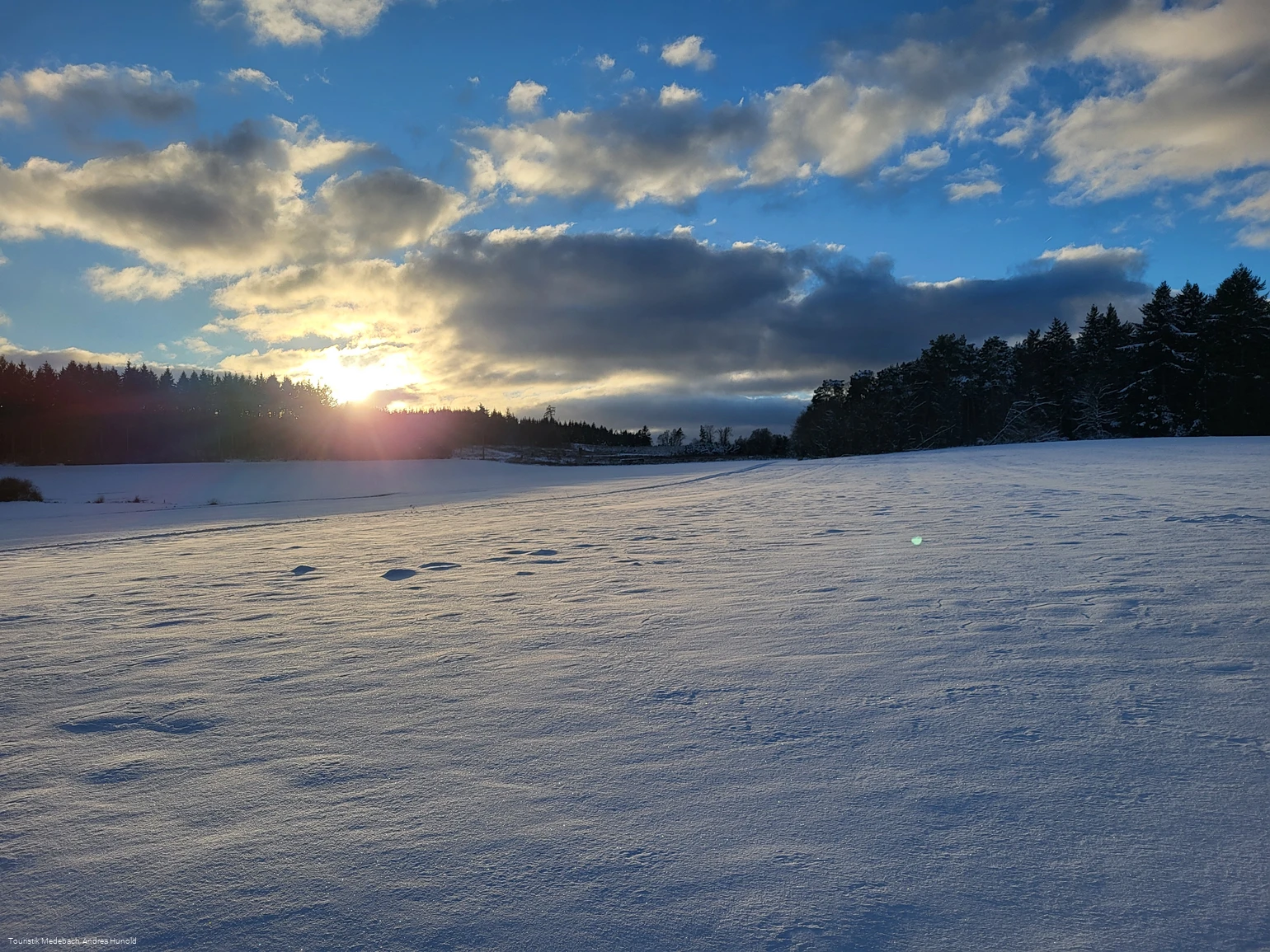 Winterlandschaft in Medebach
