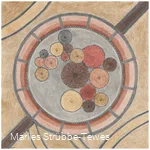 Mandala vom Sauerland-Seelenort Vorplatz Museum Eslohe