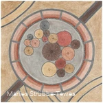 Mandala vom Sauerland-Seelenort Vorplatz Museum Eslohe