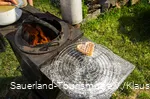 Ein hundert Jahre altes Waffeleisen