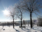 Blick auf Medebach im Winter
