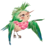 Toni - Makottchen des Vogelerlebnispfads Dreislar