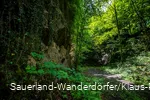 Einblick in den Steinbruch Peperburg