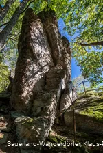 Imposanter Aufstieg zum Rinsleyfelsen