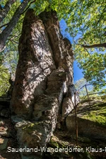 Imposanter Aufstieg zum Rinsleyfelsen