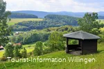 Schutzhütte mit Blick auf Welleringhausen