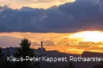Blick auf den Ettelsberg bei Sonnenuntergang