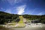 Mühlenkopfschanze Auslaufbereich