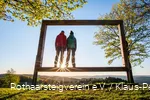 Landschaftsrahmen auf dem Kornberg am Rothaarsteig