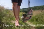 Barfuss gehen auf dem Kneippweg