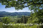 Ausblick vom Kahlen am Sauerland-Seelenort